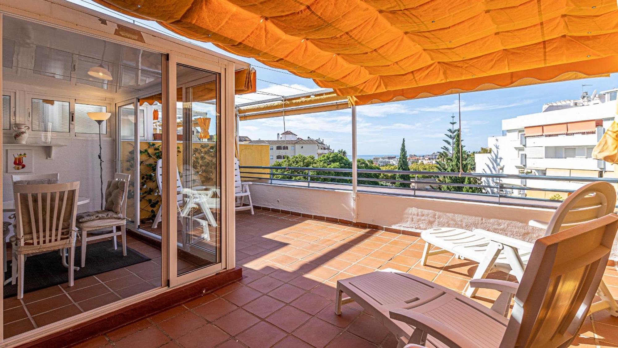797 Holiday Rentals - Piso Para 4 Con Amplia Terraza Al Jardin Y Al Mar ベナルマデナ エクステリア 写真
